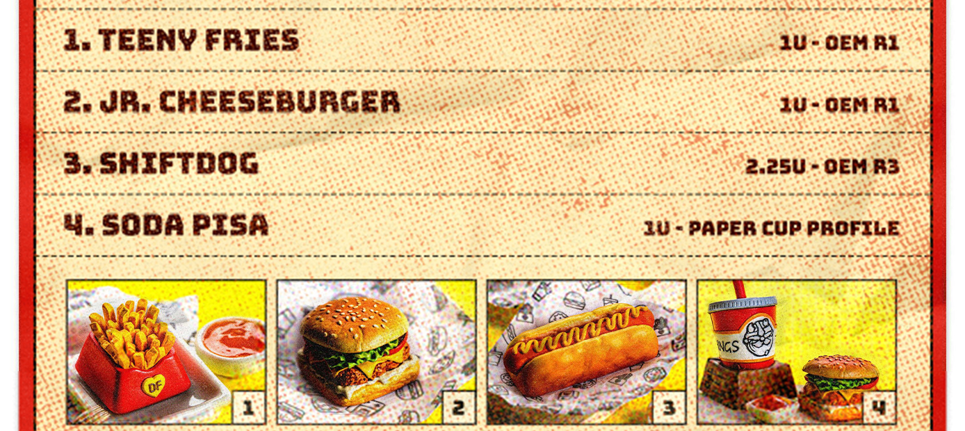 キーボード Dwarf Factory Petite Meal Dwarf Factory - Artisan Factory